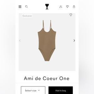 Ami de Coeur One Piece Swimsuit